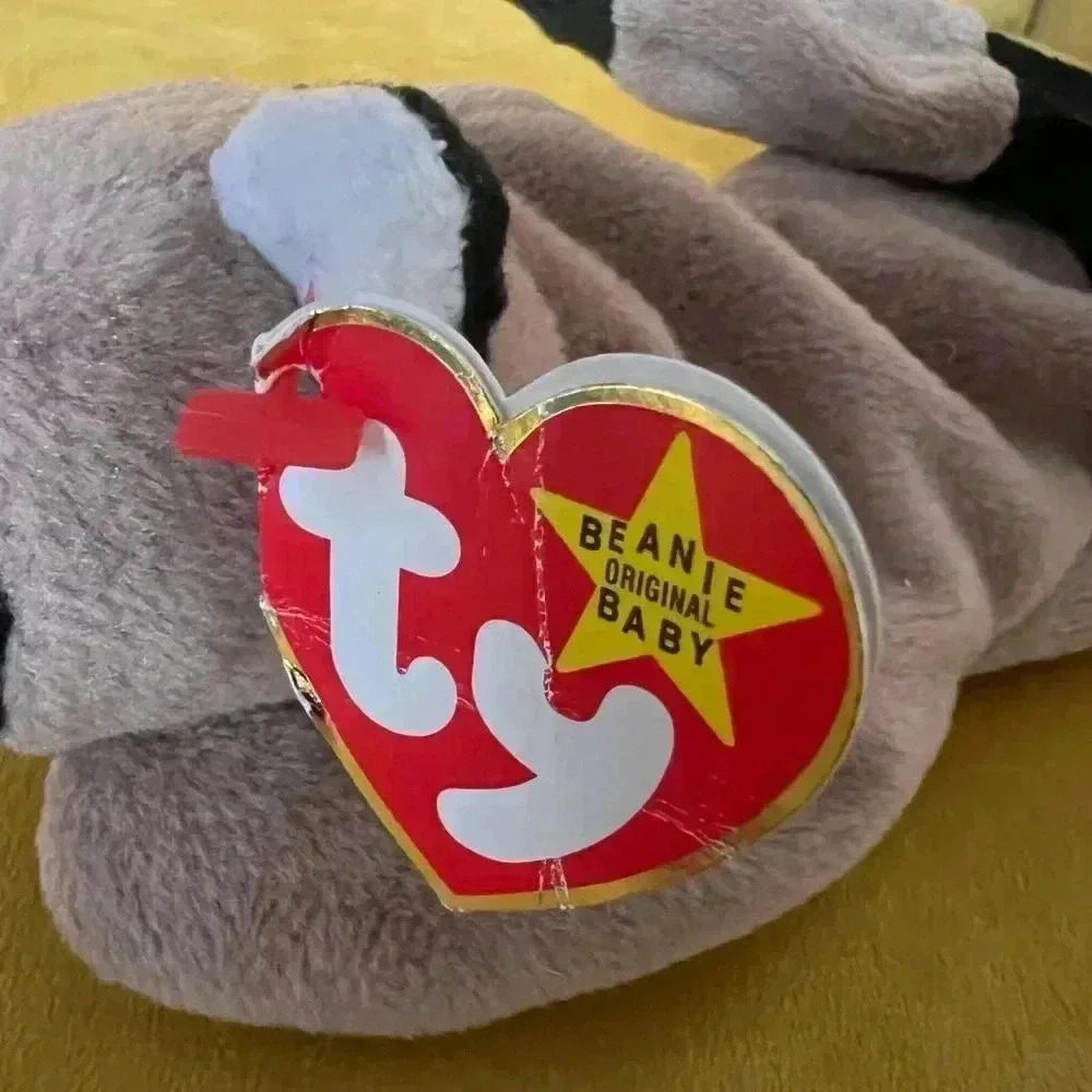 Ty Beanie Babies - Ringo the Racoon 4th Generation Tag (1995) - Picture 4 of 5